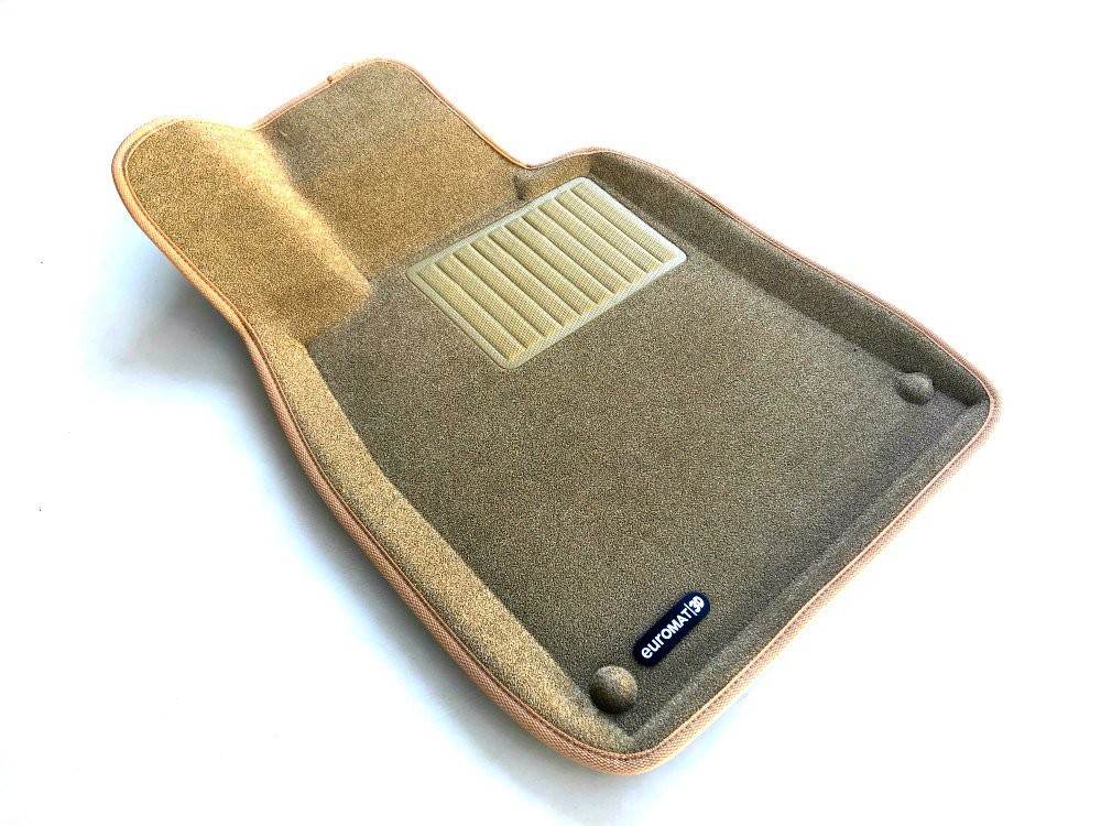 Коврики салона текст. 3D euro-std MERCEDES W222 (S-Class) (2014-) (БЕЖ) (EMC3D) NP1